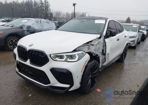 2021 BMW X6 M from USA, damaged, VIN 5YMCY0C0XM9E11547